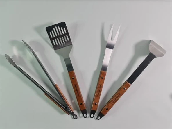 BBQ-MANGAL SPATULASI / 48 CM / BABA'S BBQ - Resim 3