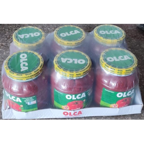 Olca Domates Salça 1600gr 33 Brix X 6 Adet - Resim 5