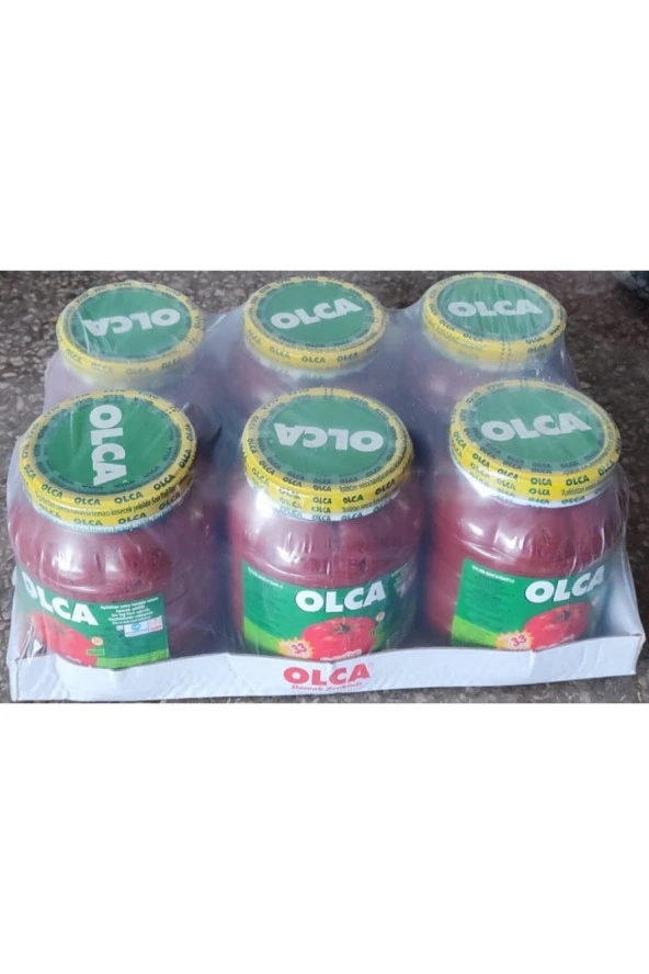 Olca Domates Salçası 1600 gr Pet Kavanoz 33 Brix (6 ADET) ürün görseli 1