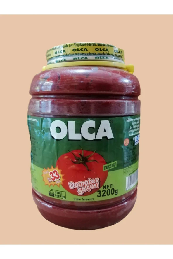 Olca Domates Salçası 3200 GR ürün görseli 1