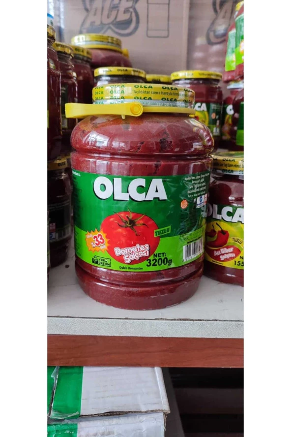 Olca DOMATES SALÇASI 3200 GR PET KAVANOZ 33 BRİX ürün görseli 1