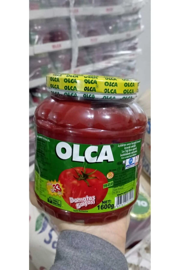 Olca DOMATES SALÇASI 1600 GR 33 BRİX ürün görseli 1
