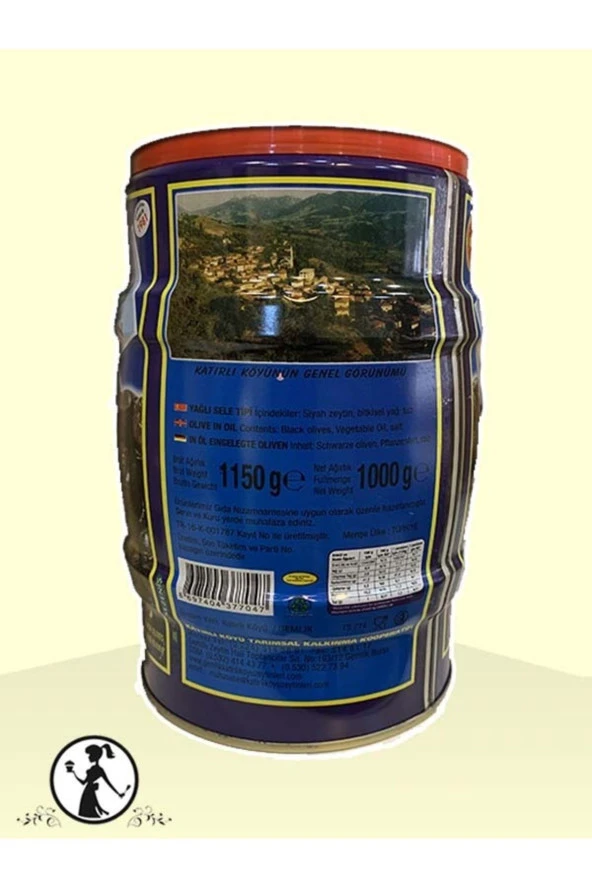 Katırlı Köyü Katırlı Siyah Zeytin Tar-koop ürün görseli 1
