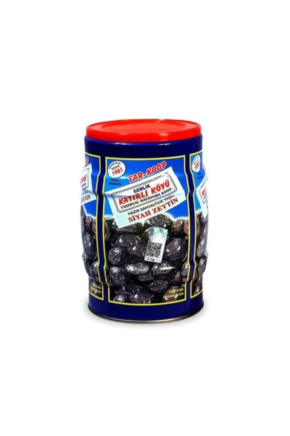 Katırlı Zeytin Katırlı Köyü Kooperatifi Siyah Zeytin 1000 gr ürün görseli 1