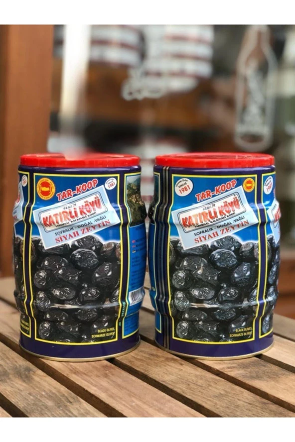 Katırlı Zeytin 1 Kg X 2 Adet Katırlı Köyü Siyah Zeytin ürün görseli 1