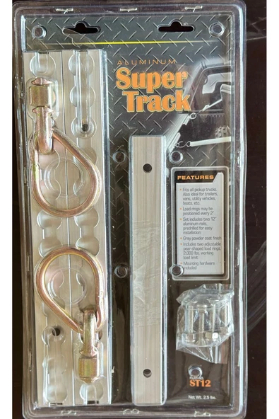 Halka Aparatlı Alüminyum Ray 30cm - Resim 3