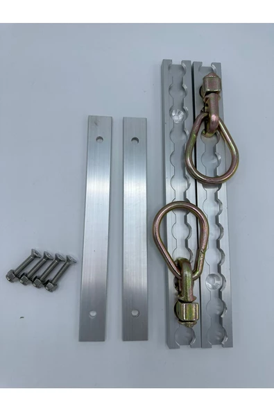 Halka Aparatlı Alüminyum Ray 30cm - Resim 5