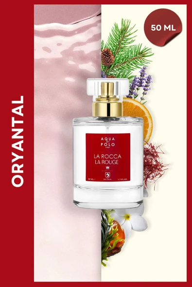 Aqua Di Polo La Rocca La Rouge Kadın Parfümü 50ml - Kalıcı ve Büyüleyici Koku ürün görseli 1