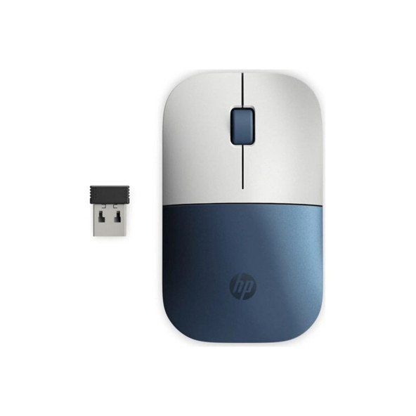 HP Z3700 Kablosuz Ince & Sessiz Mouse - Siyah & Orman Denizi Mavisi - 171d9aa ürün görseli 1
