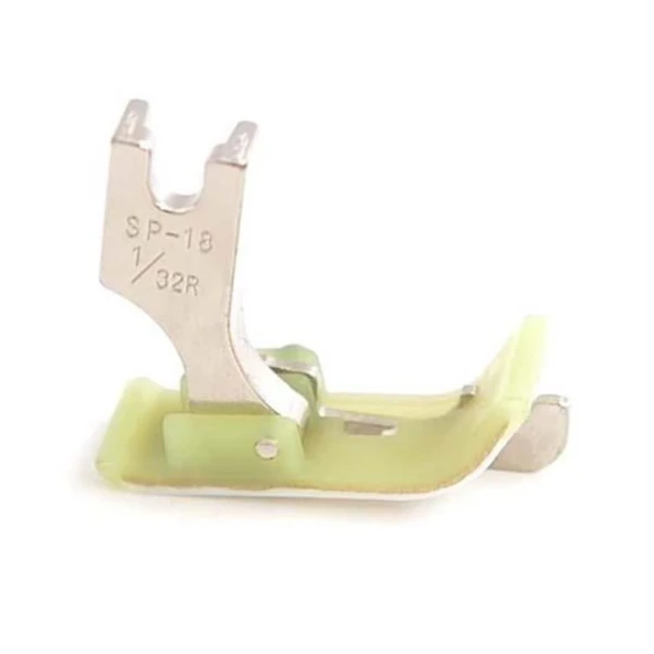 Düz Dikiş Makinesi Teflon Çima Ayak 1/32 TSP-18R ürün görseli 1