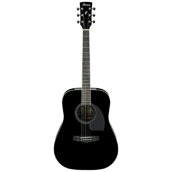 IBANEZ PF15-BK Siyah Akustik Gitar - Resim 5