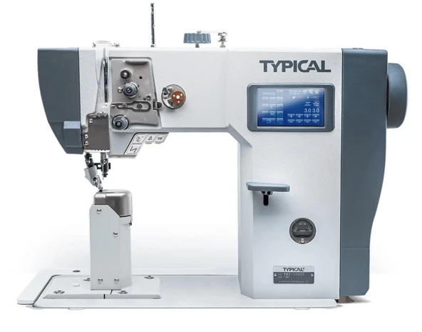 Typical TW1-1591E-BH Elektronik Tek İğne Sütunlu Büyük Mekik Dikiş Makinesi ürün görseli 1