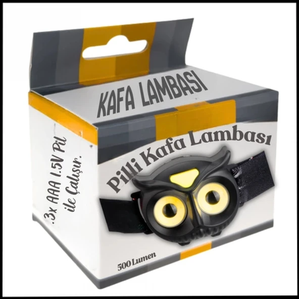 Uyguna-Yakala Kafa  Pilli Lambası-T-5100 ürün görseli 1