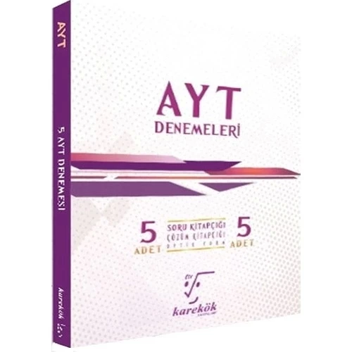 Ayt 5 Denemeleri Karekök ürün görseli 1