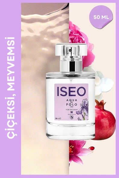 Aqua Di Polo Iseo Kadın Parfümü 50ml - Minimalist Şıklık ürün görseli 1