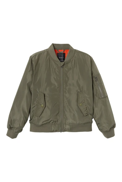 Minimalist Bomber Ceket-Uzun Kol Regular Fit - Resim 6