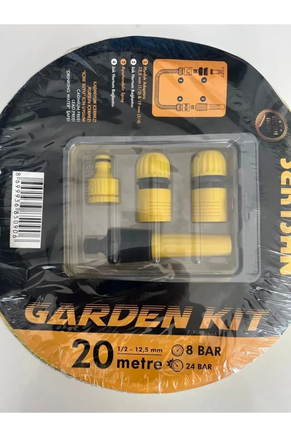 Hegi Garden Kit Pvc Hortum 20mt - Resim 2