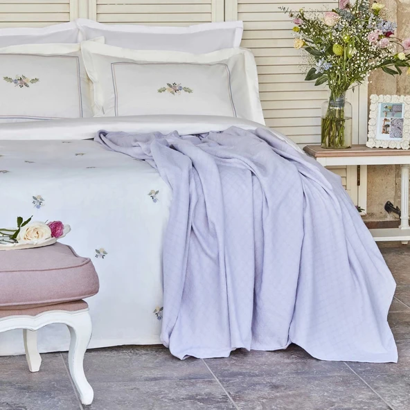 Karaca Home Lindsey Çift Kişilik Pike Lila ürün görseli 1