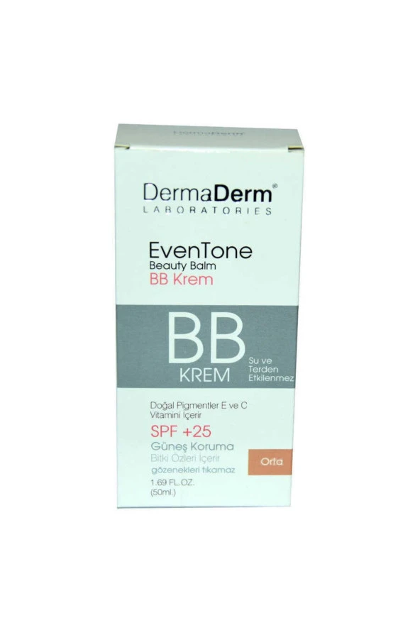 DERMADERM BB KREM SPF+25 50ML-AÇIK - Resim 2