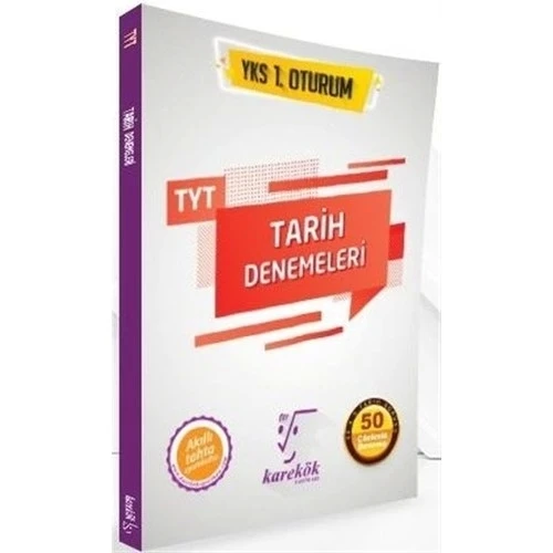 KAREKÖK TYT TARİH 50 DENEME 1.OTURUM ürün görseli 1