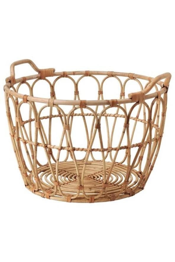 Snıdad, Sepet 54x39 Cm, Rattan MeridyenDukkan Ev Dekorasyonu ürün görseli 1