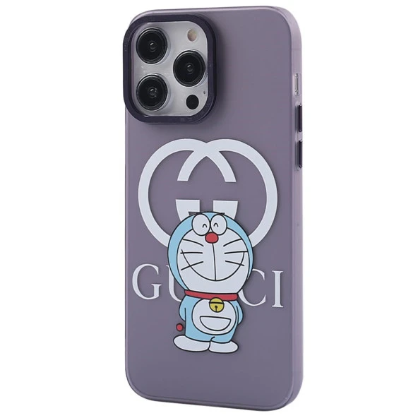 Newface iPhone 14 Pro Max Uyumlu Prada Desenli Kılıf - Resim 5