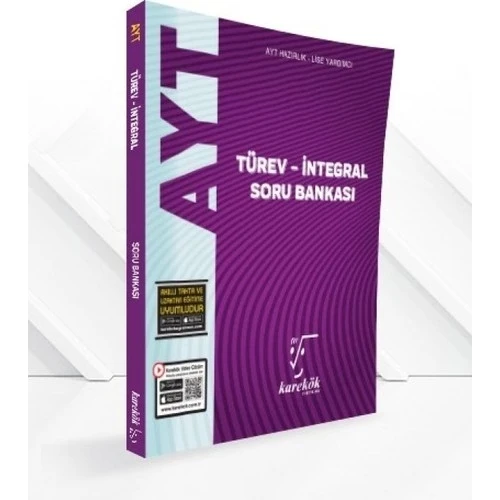 KAREKÖK AYT TÜREV İNTEGRAL SORU BANKASI ürün görseli 1