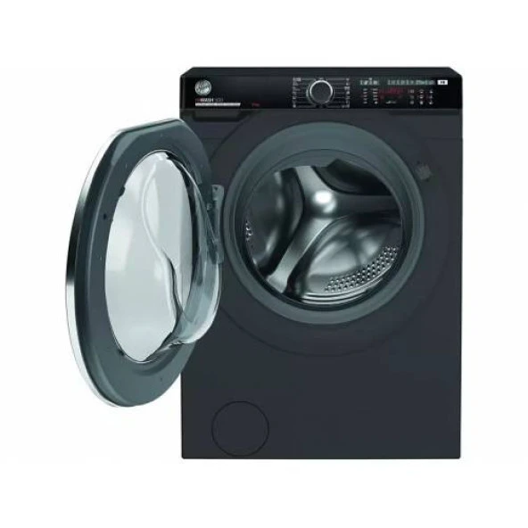 Hoover Hwp 49Ambcr/1-S Siyah Çamaşır Makinesi ürün görseli 1
