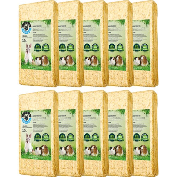 Amon Doğal Çam Kokulu Kemirgen Talaşı 15 lt 10 Ad ürün görseli 1