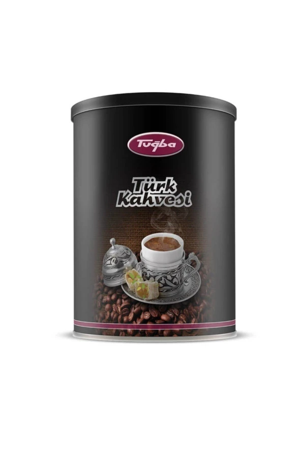 Tuğba Kuruyemiş Türk Kahvesi Metal Kutu 250 Gr ürün görseli 1