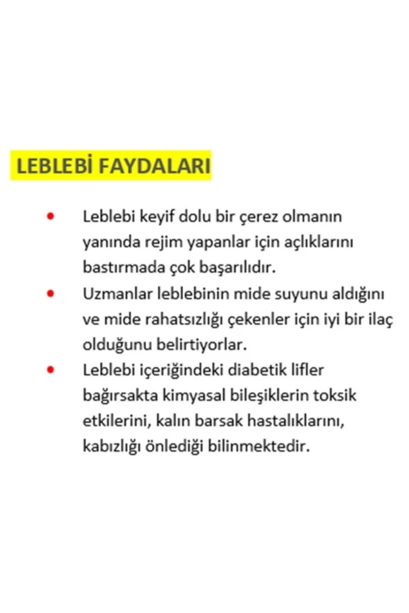 Tuğba Kuruyemiş Leblebi 500 Gr - Resim 2