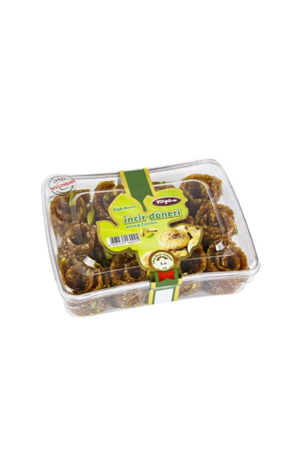 Tuğba Kuruyemiş Antep Fıstıklı Incir Döneri 400 Gr (Gül Kesim) ürün görseli 1