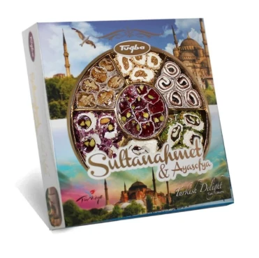 Tuğba Kuruyemiş Sultanahmet Lokum 430 Gr(Turkish Delight) ürün görseli 1