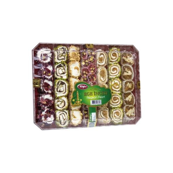 Tuğba Kuruyemiş Ege Incisi 600 Gr(Turkish Delight) ürün görseli 1