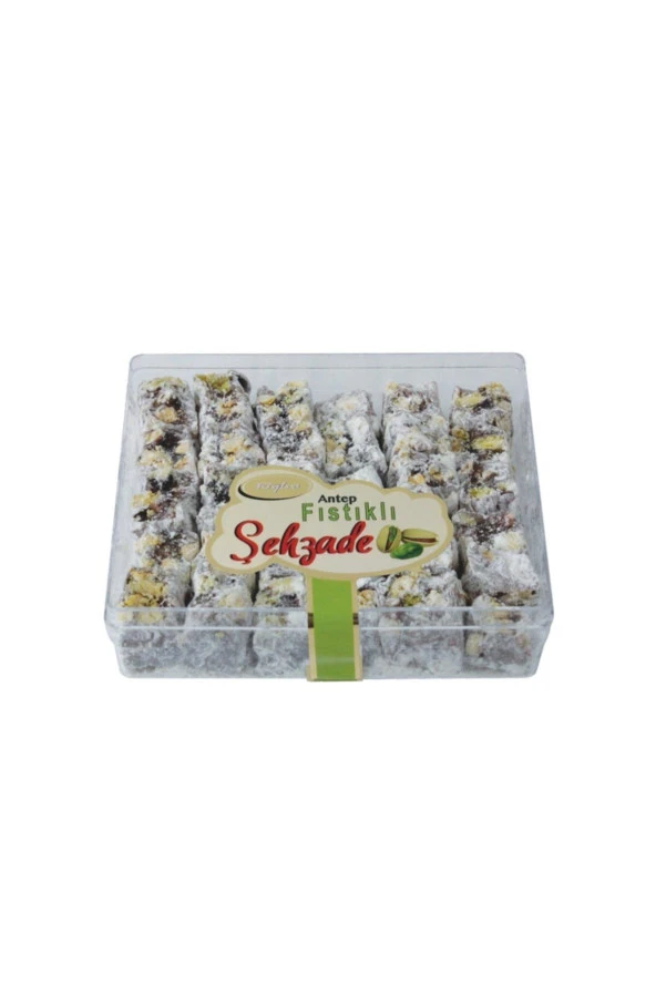 Tuğba Kuruyemiş Bol Antep Fıstıklı Çifte Kavrulmuş Şehzade Lokum 200 Gr ürün görseli 1