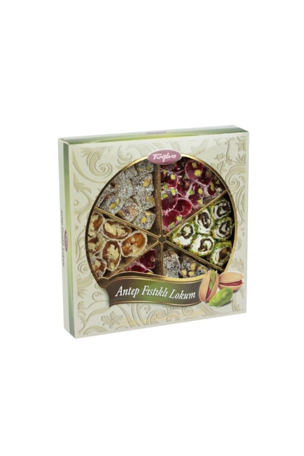 Tuğba Kuruyemiş Cevizli Antepli Karışık Lokum 430 Gr(Turkish Delight) ürün görseli 1