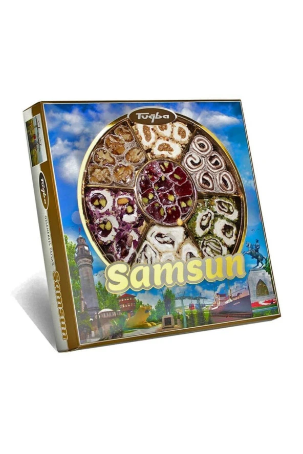 Tuğba Kuruyemiş Samsun Lokum 430 Gr(Turkish Delight) ürün görseli 1
