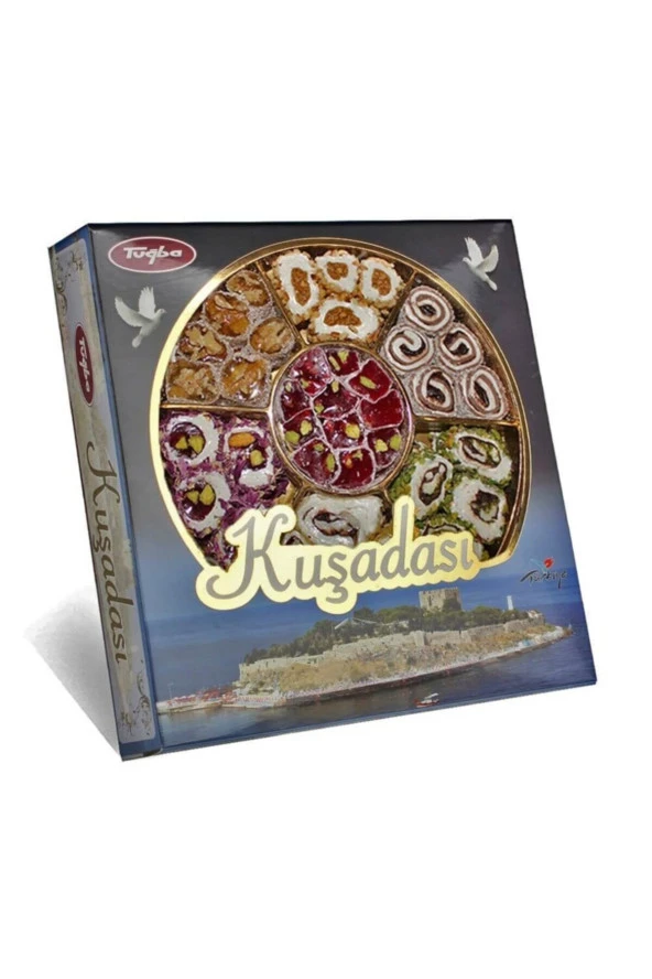 Tuğba Kuruyemiş Kuşadası Lokum 430 Gr(Turkish Delight) ürün görseli 1