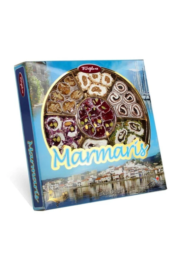 Tuğba Kuruyemiş Marmaris Lokum 430 Gr(Turkish Delight) ürün görseli 1