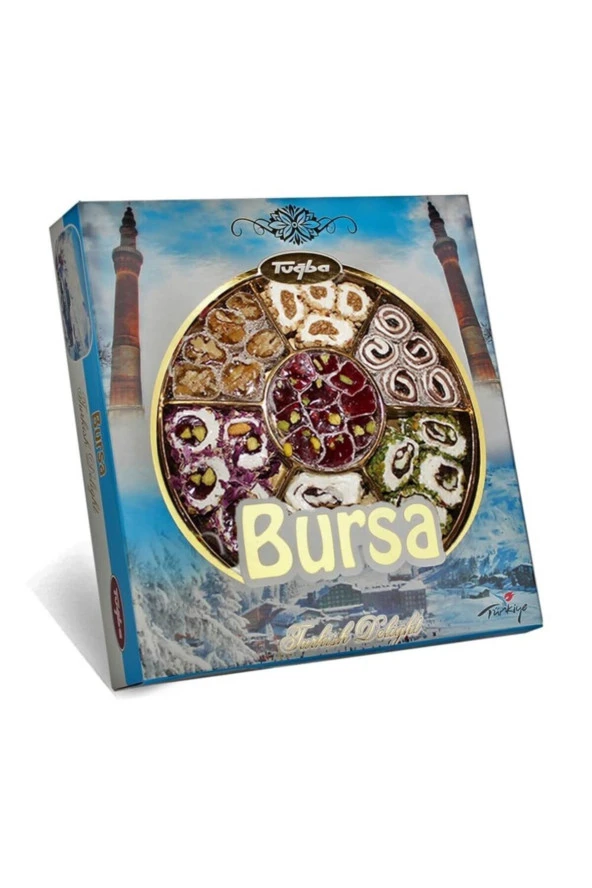 Tuğba Kuruyemiş Bursa Lokum 430 Gr(Turkish Delight) ürün görseli 1