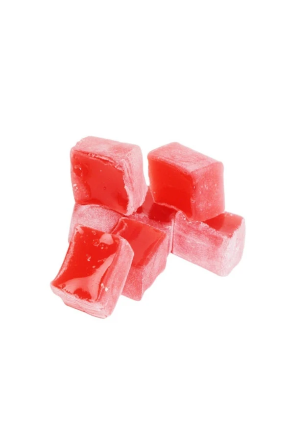 Tuğba Kuruyemiş Gül Aromalı Lokum 500 Gr (Turkish Delight) ürün görseli 1