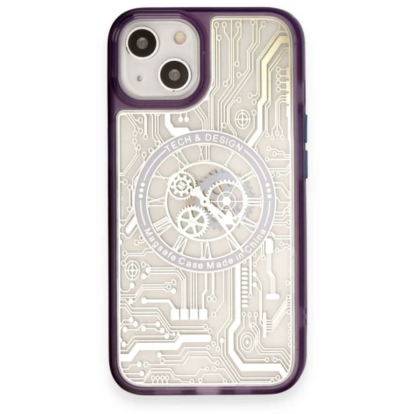 Newface iPhone 14 Pro Uyumlu Magic Magneticsafe Silikon - Resim 3