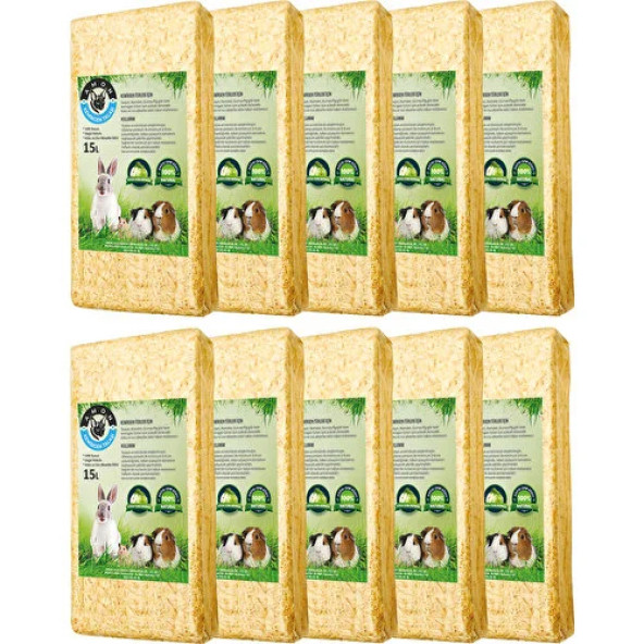 Amon Doğal Elma Aromalı Kemirgen Talaşı 15 Lt. 10 Ad ürün görseli 1