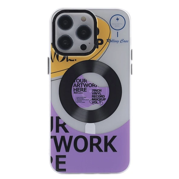 Newface iPhone 14 Pro Uyumlu Kılıf Apollo Magneticsafe Desenli Kapak ürün görseli 1