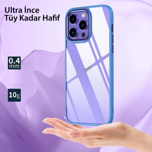 Newface iPhone 14 Pro Uyumlu Kılıf Power Silikon - Resim 7