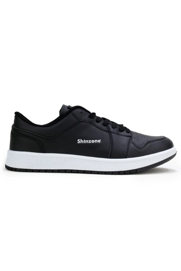 Kadın Sneakers Bağcıklı Gündelik Spor Ayakkabı Siyah ürün görseli 1