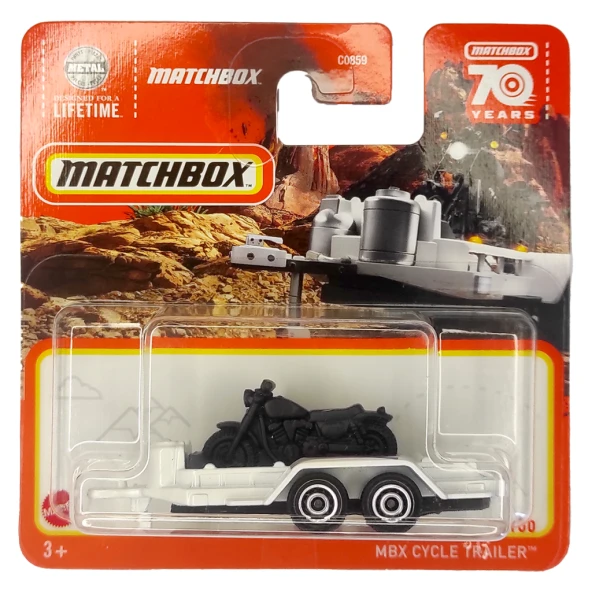Mattel Matchbox MBX Cycle Trailer C0859-HLD27 ürün görseli 1