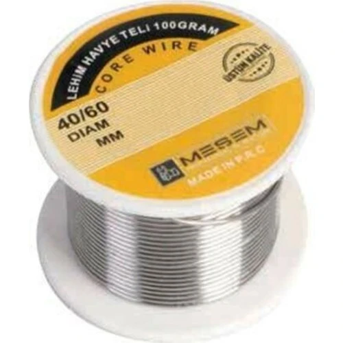 Meşem Havya Lehim Teli 1 mm 50 Gram ürün görseli 1