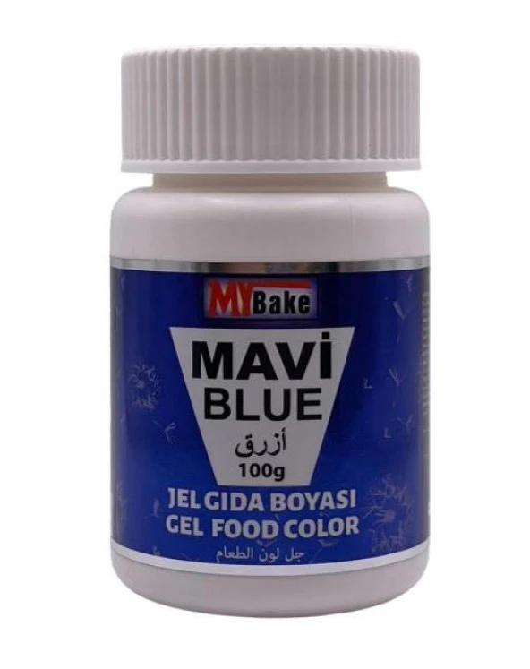 MY BAKE JEL GIDA BOYASI MAVİ 100 GR ürün görseli 1