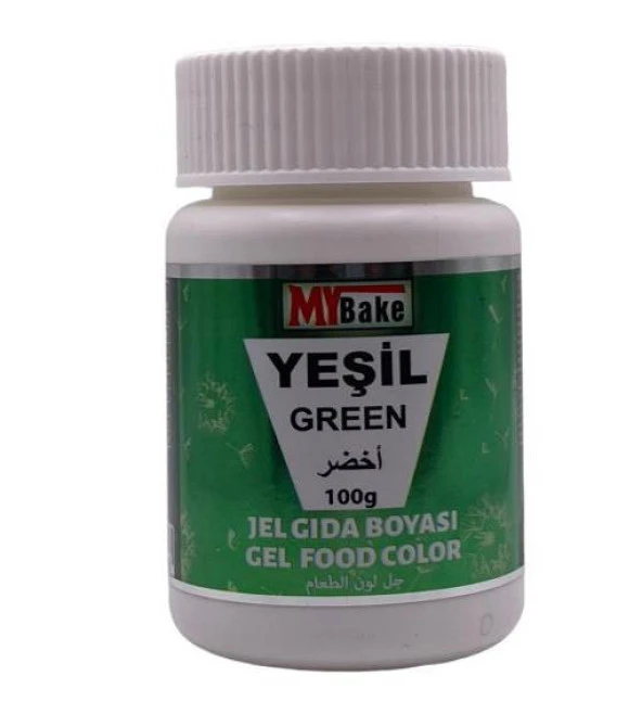 MY BAKE JEL GIDA BOYASI YEŞİL 100 GR ürün görseli 1